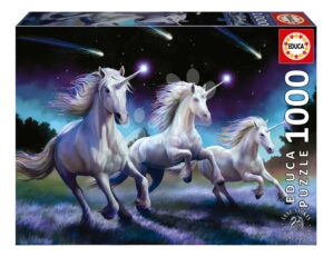 Puzzle Shooting Stars Anne Stokes Educa 1000 darabos és Fix ragasztó