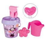 Vödör Szett Minnie Medium Garnished Bucket Life Smoby Locsolókannával 6 Részes 18 Cm Magas 18 Hó-Tól