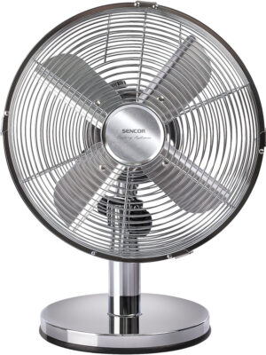 Asztali ventilátor fekete 25 cm