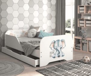 Miki Gyerekagy 160 X 80 Cm Elefant