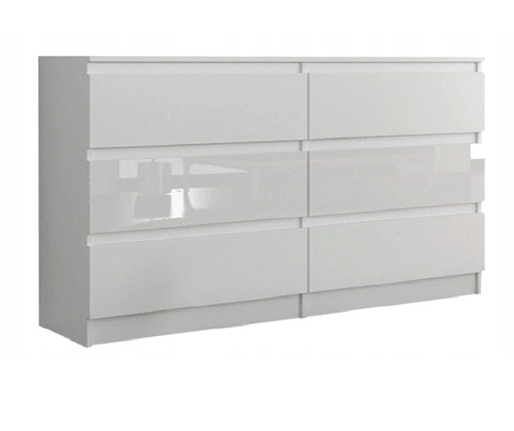 Feher Fenyes Gyermek Komod 77 X 30 X 140 Cm