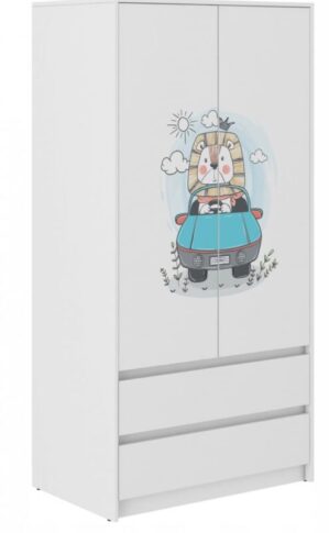 Gyerek Gardrobszekreny Cuki Oroszlan 180 X 55 X 90 Cm