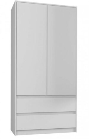 Gyerek Gardrobszekreny Feher 180 X 55 X 90 Cm