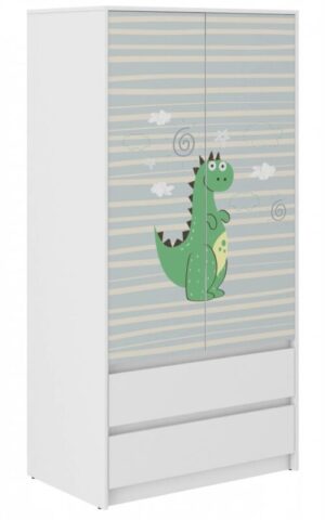 Gyerek Gardrobszekreny Mesebeli Sarkany 180 X 55 X 90 Cm