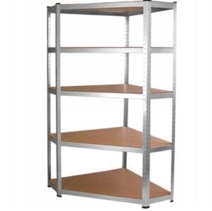 Stabil Sarok Tarolo Fem Allvany 5 Polccal 180x90x40