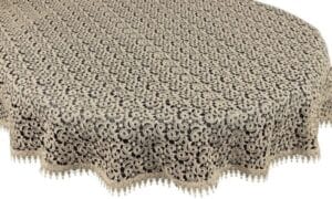 Univerzális bézs csipke terítő Szélesség: 70 cm | Hossz: 140 cm