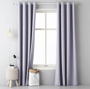 Vilagos Lila Kesz Draperiak 140 X 280 Cm