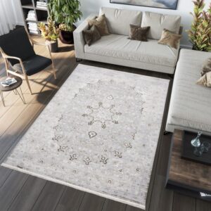SAHARA Modern mintás vintage szőnyeg fehér Szélesség: 200 cm | Hossz: 300 cm