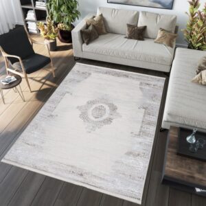 SAHARA Modern vintage szőnyeg krémszínű Szélesség: 200 cm | Hossz: 300 cm