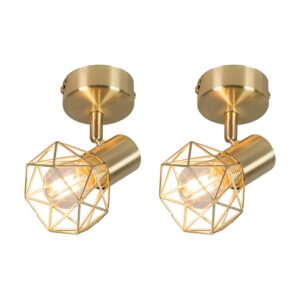 2 db art deco spotlámpa