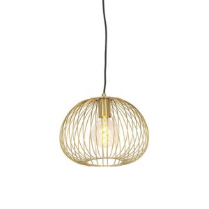 Design függesztett lámpa arany - Drót tészta