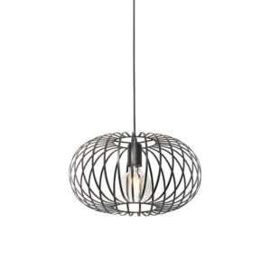 Design függőlámpa fekete drótból 39 cm - Johanna