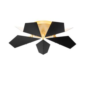 Design mennyezeti lámpa fekete