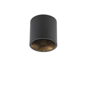 Design Fali Spotlámpa Fekete GU10 111mm - Impact Honey