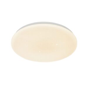 Intelligens mennyezeti lámpa fehér 38 cm-es csillaghatású LED-del távirányítóval - Extrema