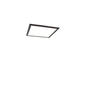 LED panel fekete 40 cm LED-del és távirányítóval - Liv