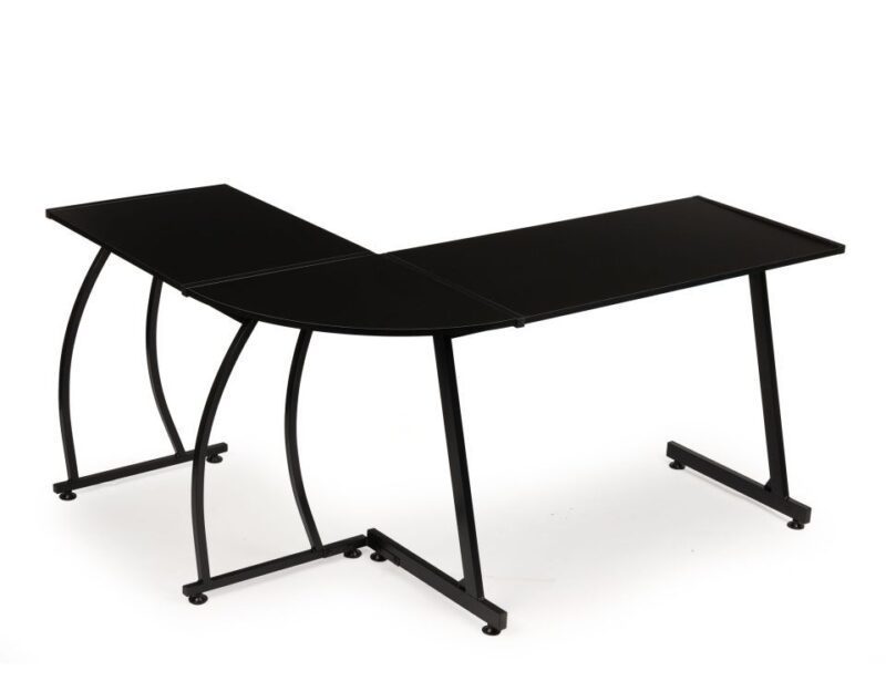 Loft Stílusú Modern Íróasztal - Fekete