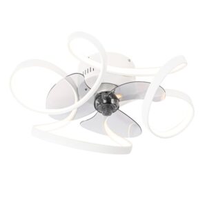 Mennyezeti ventilátor fehér távirányítóval - Mandy
