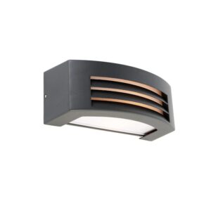 Modern fali lámpa antracit IP44 - Hurricane 1