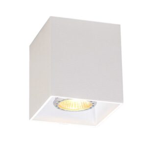 Design felületre szerelt spotlámpa fehér GU10 50mm - Qubo