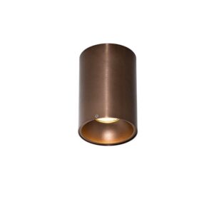 Modern felületre szerelhető spotlámpa sötét bronz GU10 50mm - Deep