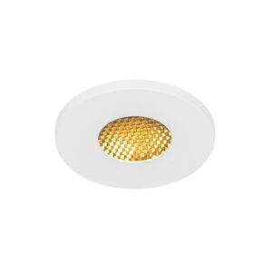 Modern fürdőszoba süllyesztett foltfehér