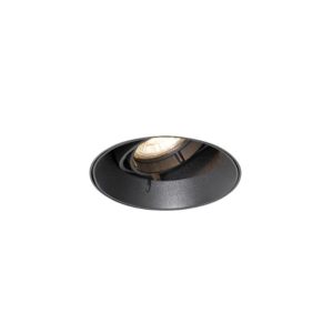 Modern süllyesztett foltfekete GU10 kerek trim nélküli - Oneon