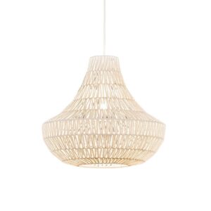 Retro függőlámpa fehér 50 cm - Lina Cono 50