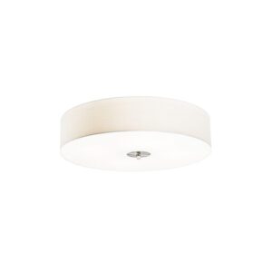 Okos mennyezeti lámpa fehér 50 cm 4 Wifi A60-nal - Drum Jute
