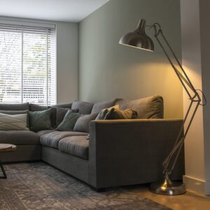 Állítható acél design állólámpa - Hobby