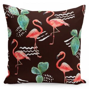 Diszparnahuzat Flamingo Motivummal 45x45 Cm