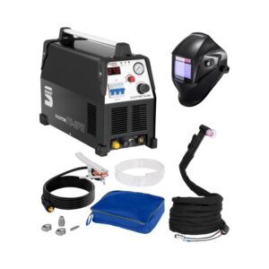 Hegesztő készlet Plazma vágó - 70 A - 400 V - Pilot gyújtás + Hegesztő sisak – Carbonic – PROFESSIONAL SERIES | Stamos Germany