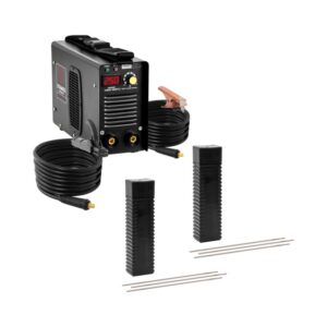 Hegesztőkészlet MMA hegesztőgép - 250 A - 8 m-es kábel - 60% Duty Cycle - elektródák E6013 - rutil-cellulóz - Ø 3.2 x 350 mm - 2 x 5 kg | Stamos Welding Group