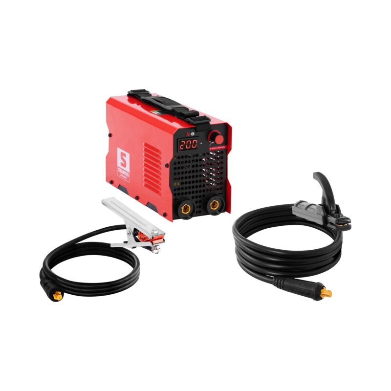 Mma Hegesztőgép - 200 A - Duty Cycle 100 % - Igbt - Hot Start - Anti-Stick | Stamos Germany