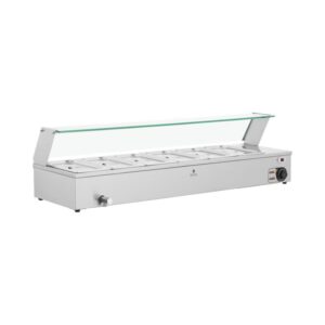 Bain marie - 6 GN 1/3 edény - Royal Catering