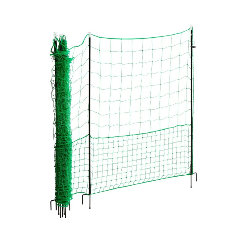 Csirkeháló - Magasság: 125 Cm - Hossz: 15 M - Áram Alá Helyezhető | Wiesenfield