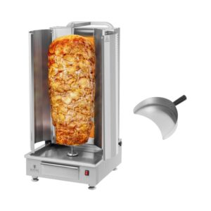 Döner kebab grill - 80 kg hús számára - 5 égő - 20 kW - Royal Catering