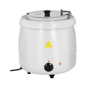 Elektromos leves melegen tartó chafing - 10 L - fehér bevonat | Royal Catering