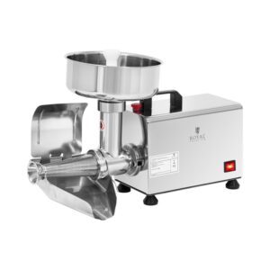 Elektromos paradicsomprés - 450 W - 80 fordulat/perc - rozsdamentes acél - fedél fogantyúval - Royal Catering