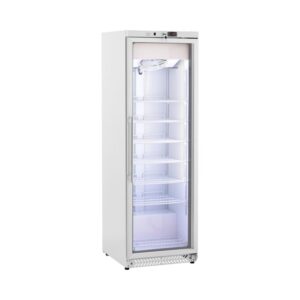 Fagyasztószekrény - 380 l - Royal Catering - üvegajtó - fehér - hűtőközeg R290
