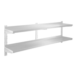 Fali polc - 2 polc - 160 cm | Royal Catering