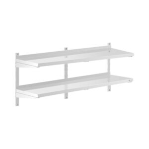 Fali polc - 2 polc - 40 x 140 cm | Royal Catering
