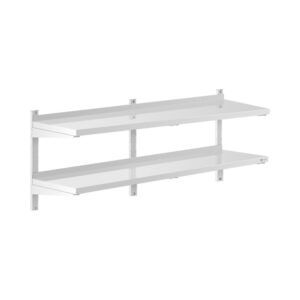 Fali polc - 2 polc - 40 x 150 cm | Royal Catering