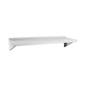 Fali polc - rozsdamentes acél - 120 x 40 cm - max. 80 kg - Royal Catering