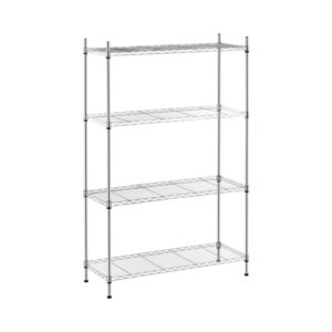 Fémpolc - 35 x 90 x 137 cm - 120 kg - króm | Royal Catering