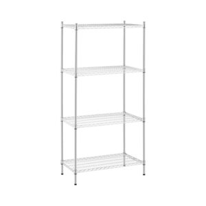 Fémpolc - 90 x 45 x 180 cm - 1.000 kg - szürke | Royal Catering