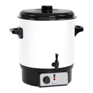 Forralt bor készítő - 27 l - leeresztő csap | Royal Catering