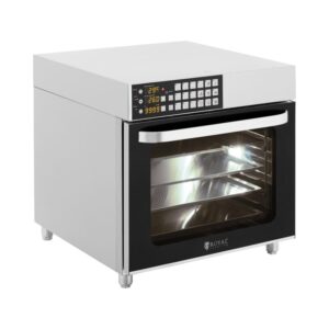 Forrólevegős sütő - 2800 W - időzítő - 6 funkció - 4 tepsi | Royal Catering