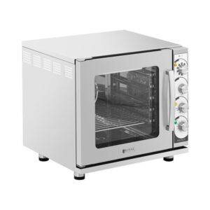 Forrólevegős sütő - 3.000 W - gőz és grill funkció - tepsivel | Royal Catering