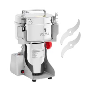 Fűszermalom elektromos - 1000 g - 20 x 9 cm - 3000 W - digitális - Royal Catering
